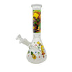 10" Cartoon Design Glass Bong