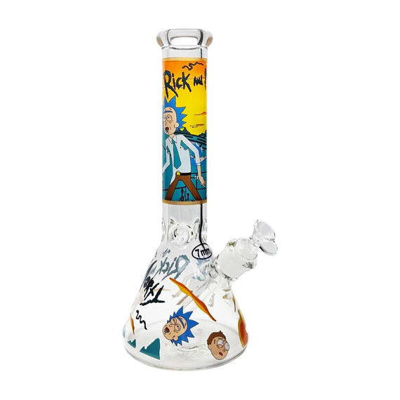 14" 7mm Cartoon Design Bong [ES24187]