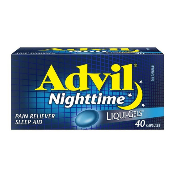 Advil Nighttime Liquid Gel - 40 Capsules