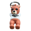 Silicone Keychain - Lazy Bear