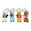 Silicone Keychain - Lazy Bear