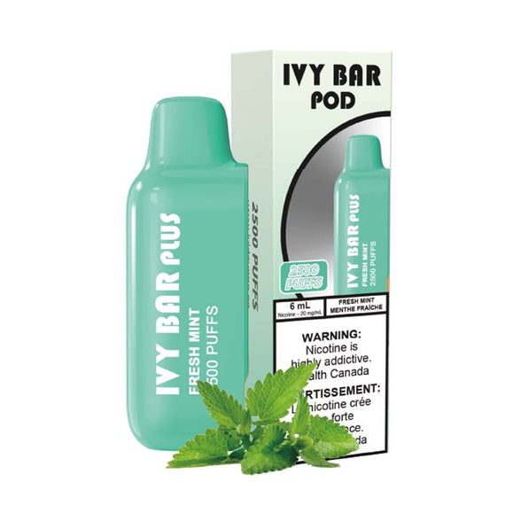 Ivy Bar Pods 2500 Puffs - 10CT