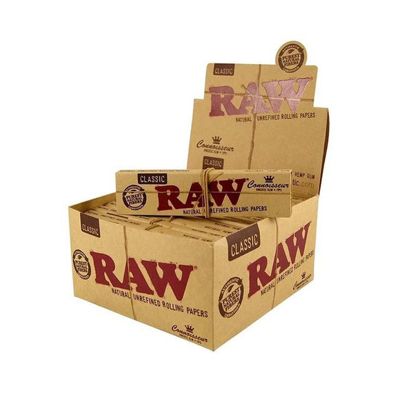 RAW Classic King Size Slim Connoisseur w/ Tips