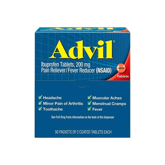 Advil Tablets 50 PK*2ct